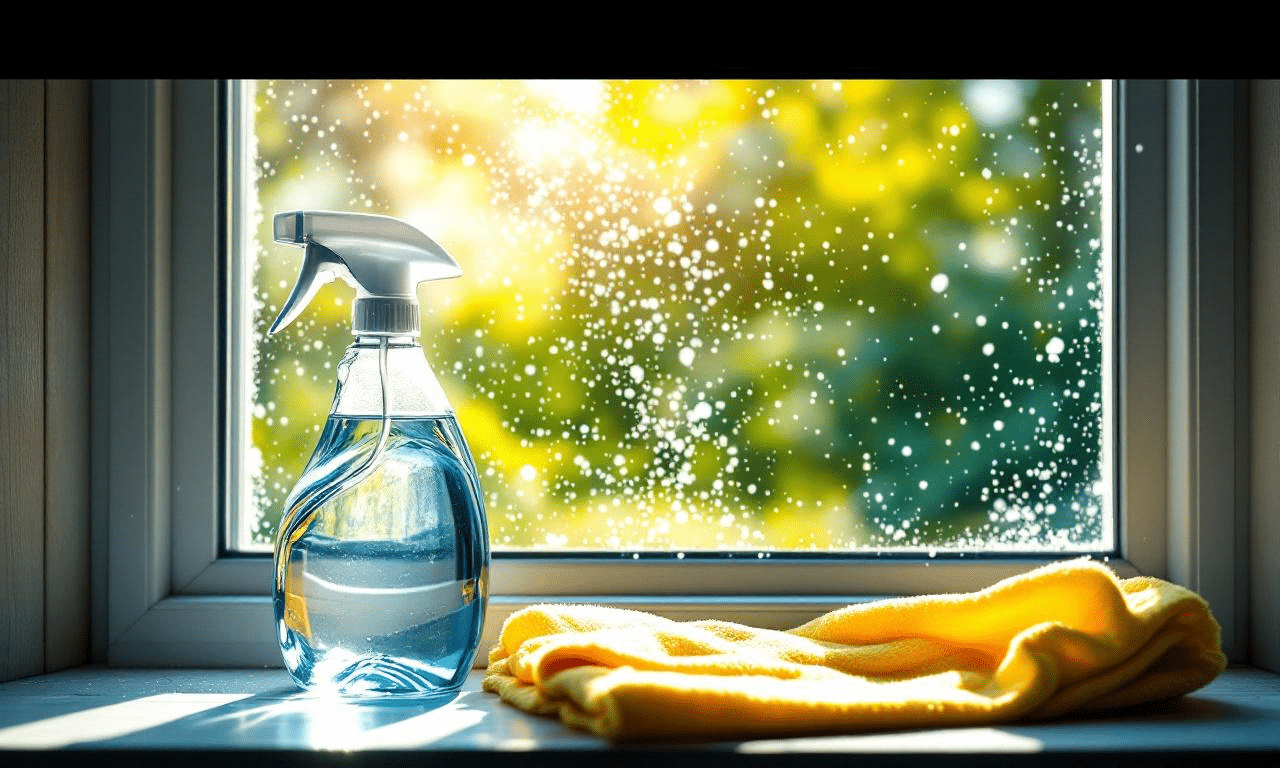 Ramen streeploos schoon met een DIY spray voor minder dan 1 euro
