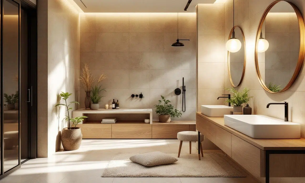 Ontdek de eco-chic badkamers: Duurzaam design met een natuurlijke flair!